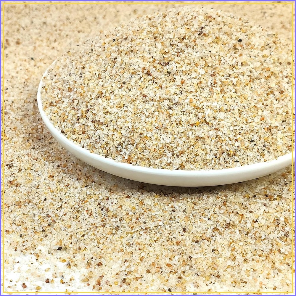 Aquarium Plant Gravel - 2lbs Beige Aquarium Sand, Fish Tank