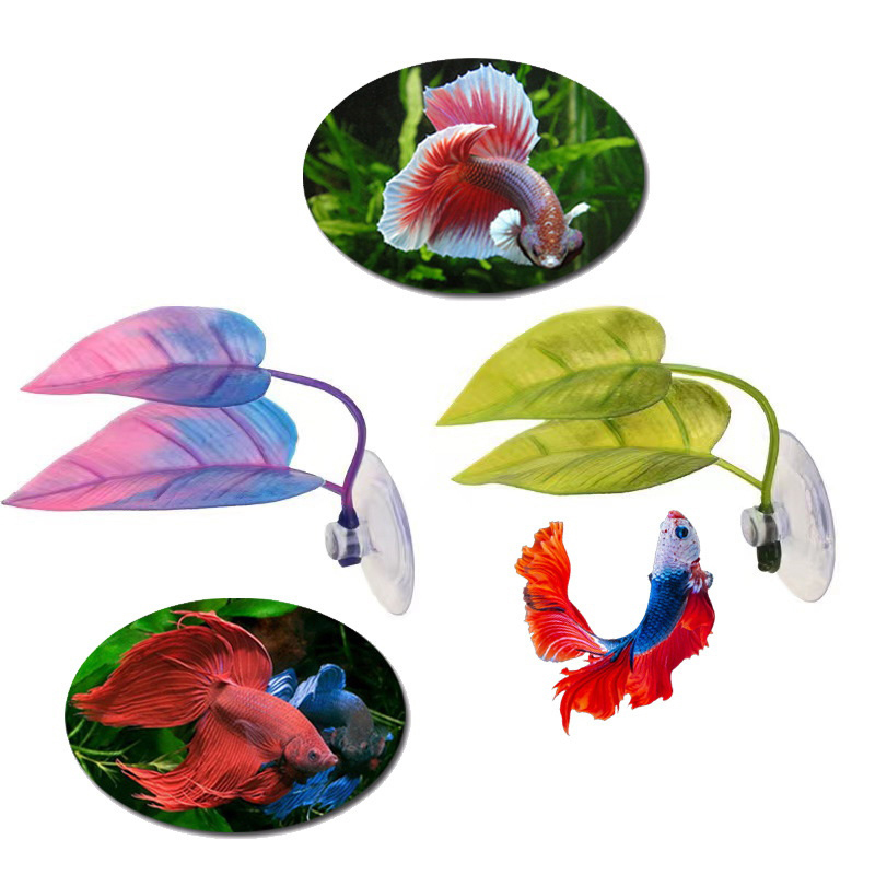 Planted Aquarium Betta - Artificial Aquatic Plant Aquarium Landscaping Betta