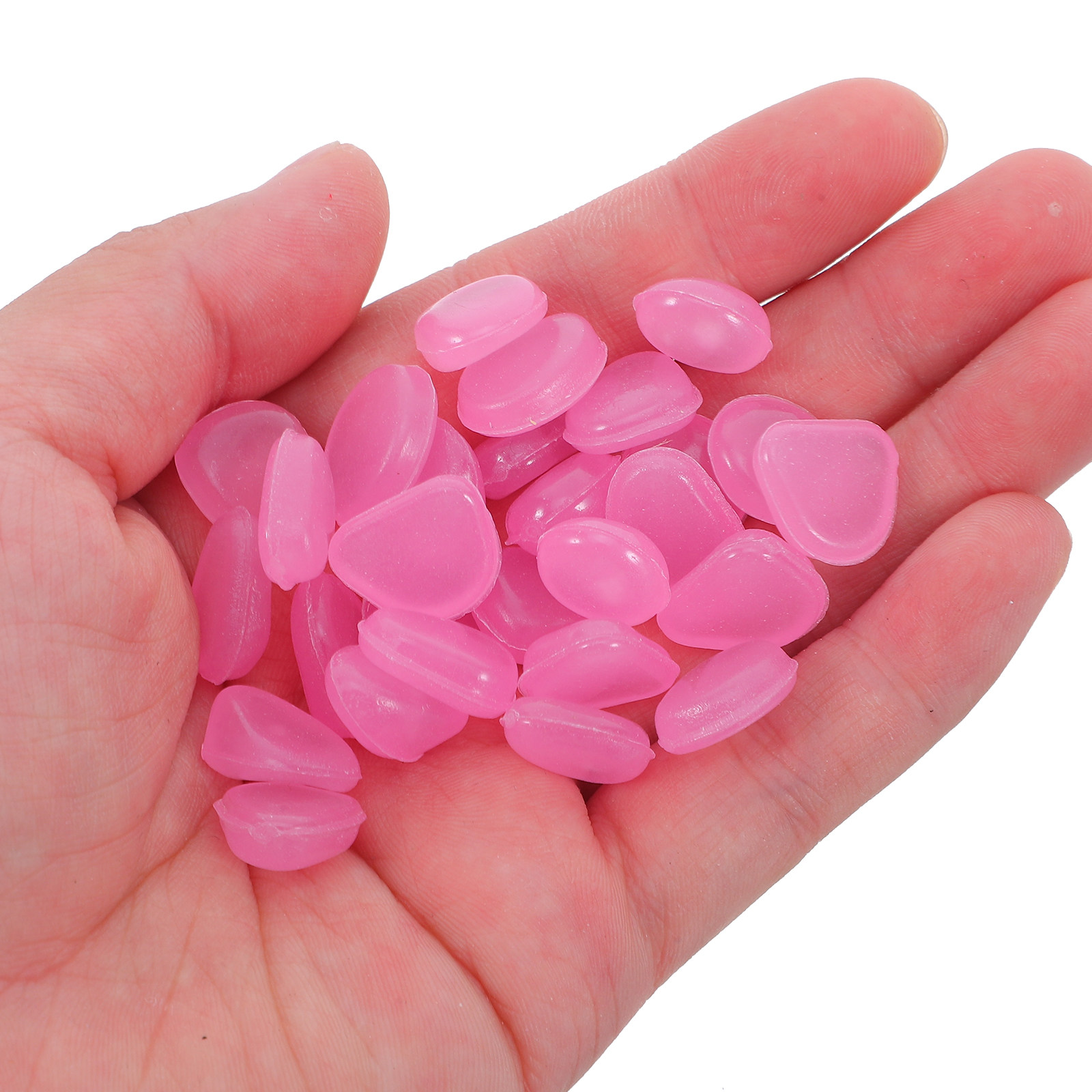 Aquarium Planted Fish Tank - 400Pcs Night Glow Stones Luminous Pebbles