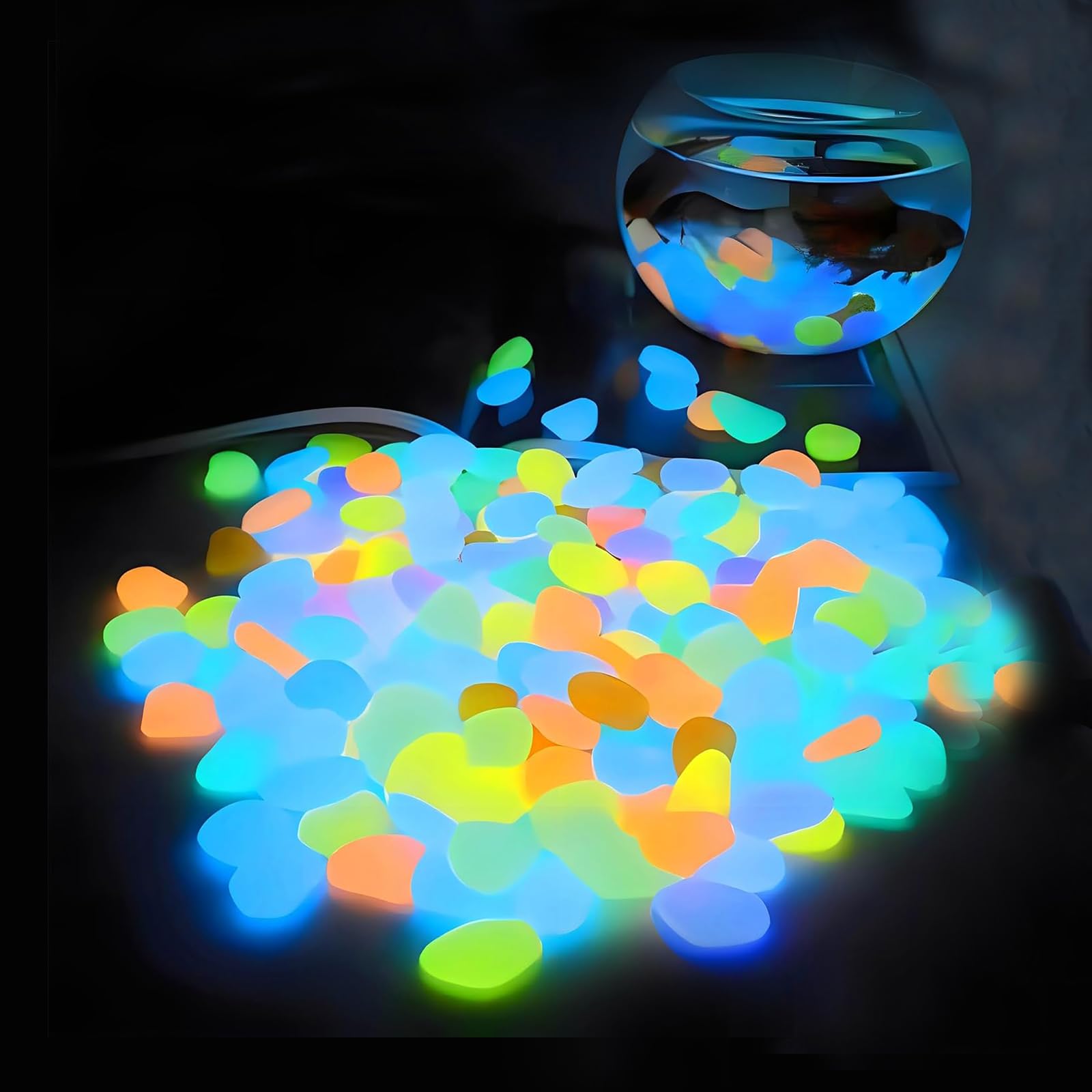 Aquarium Planted Plants - Aquarium Decor Glow In The Dark