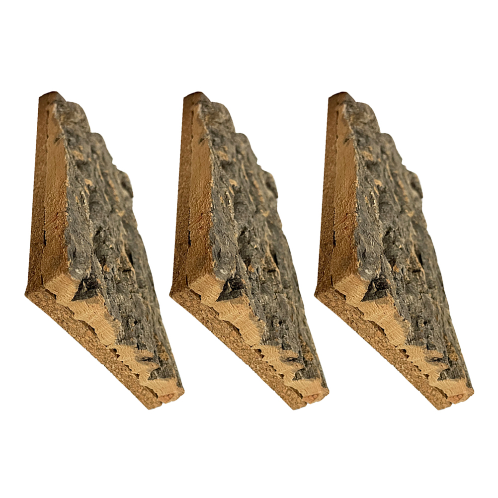 Aquarium Plant Design - 3pcs Cork Bark For Reptiles Terrarium