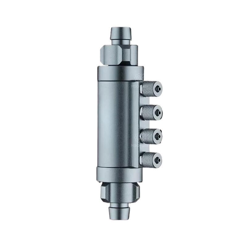 Aquarium Plant Liquid Fertilizer - 4-Port Dosing Splitter Check Valves for
