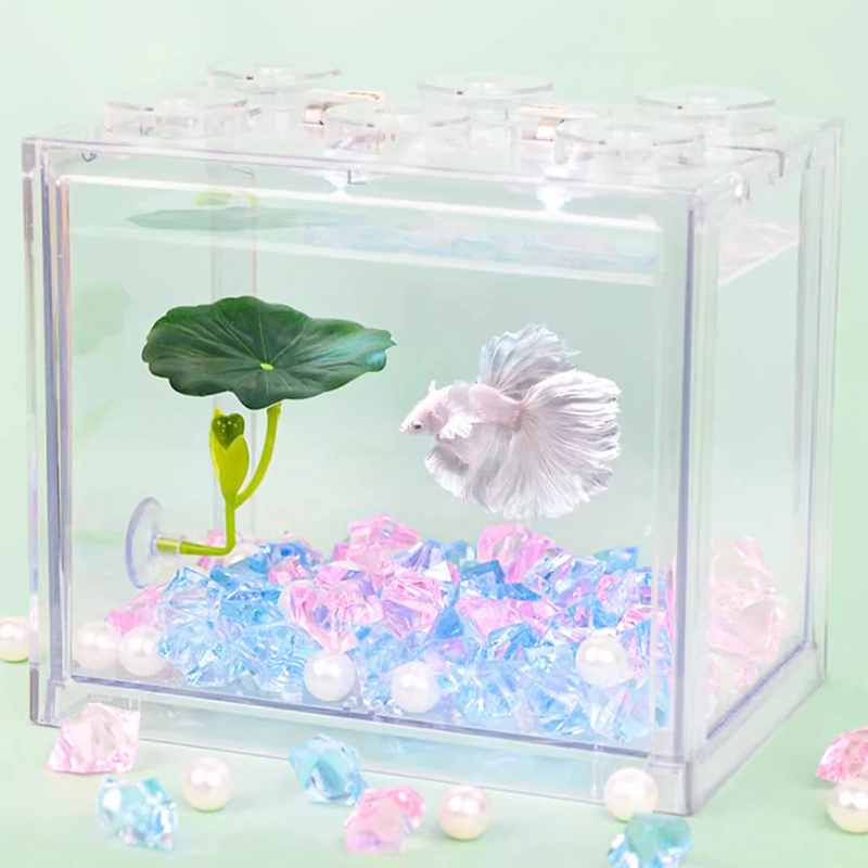 1 Pc Green Leaf Hammock For Be - Planted Aquarium Betta ulasan dan harga