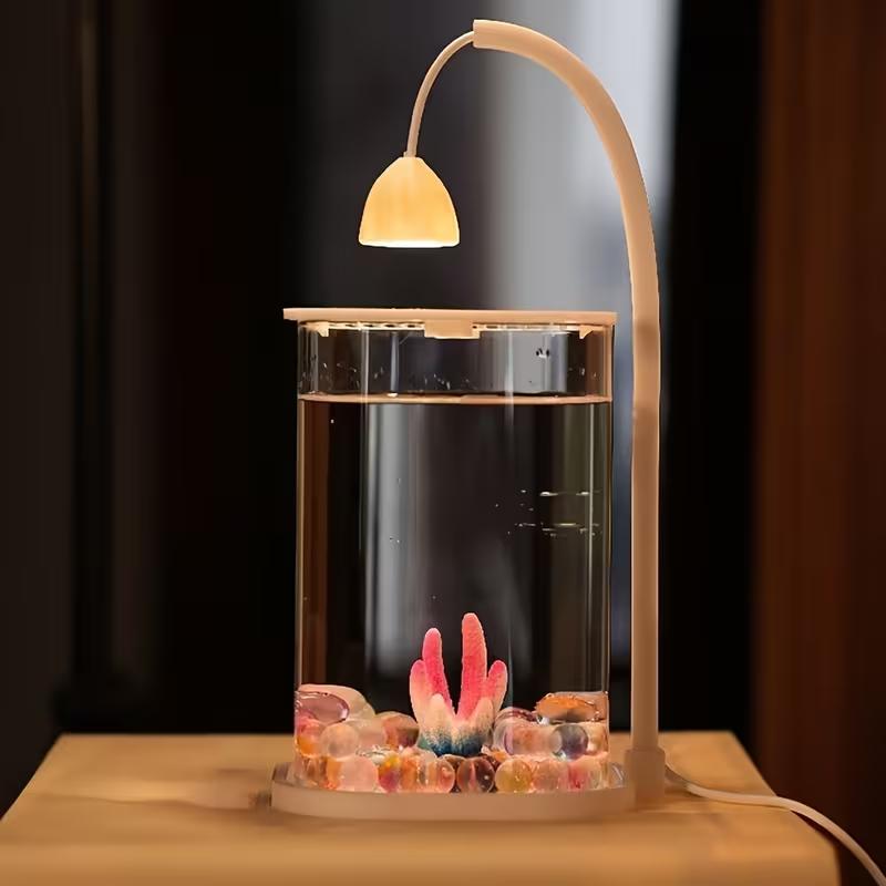 360° Panoramic Clear Desktop F - Planted Aquarium Betta ulasan dan harga