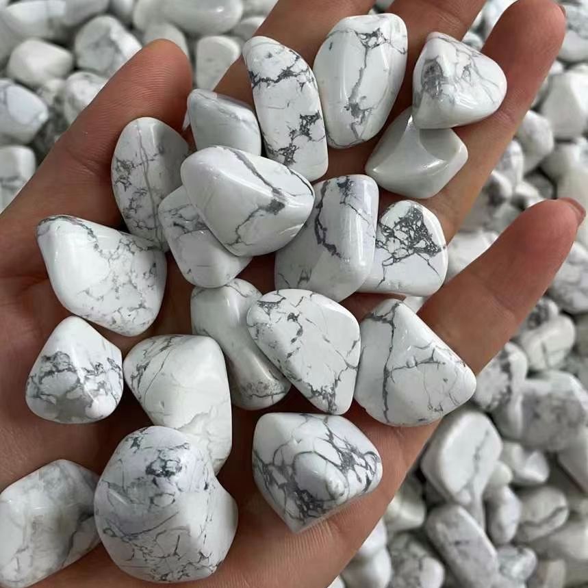 Natural White Turquoise Rock R - Aquarium Plant Gravel ulasan dan harga