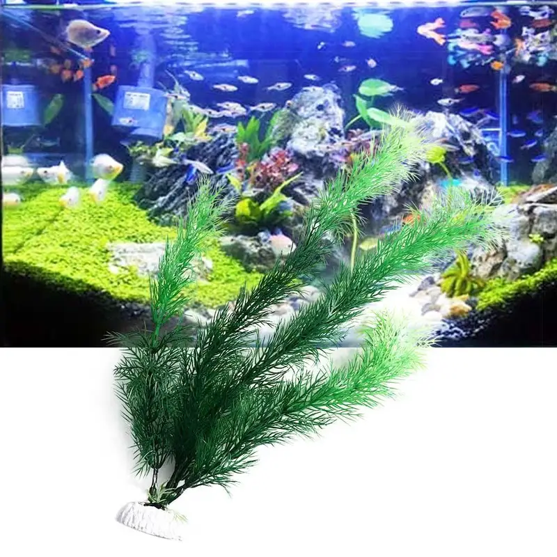 Artificial Aquarium Decor Plan - Aquarium Plant Design ulasan dan harga
