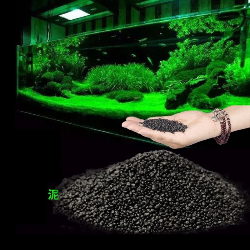 500g Aquarium Planted Soil Sub - Aquarium Plant Gravel ulasan dan harga