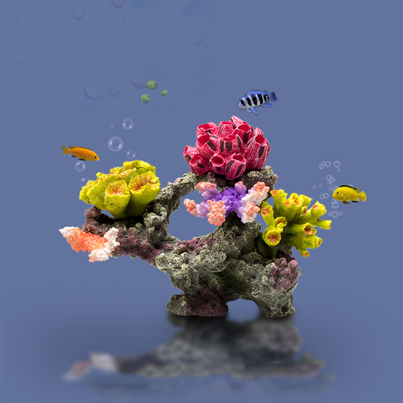 Betta Fishbowl Ornaments Large - Planted Aquarium Betta ulasan dan harga