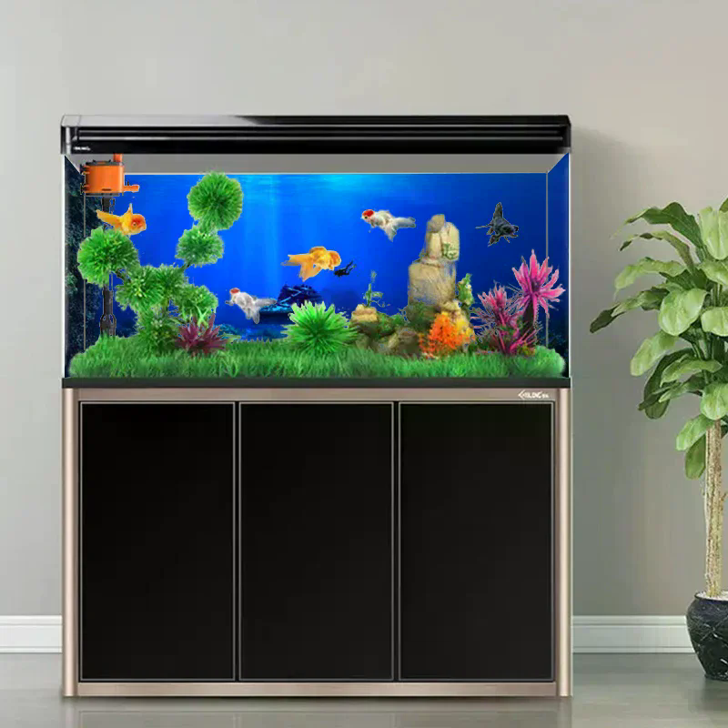 Fish Tank Background Decorativ - Aquarium Planted Fish Tank ulasan dan harga