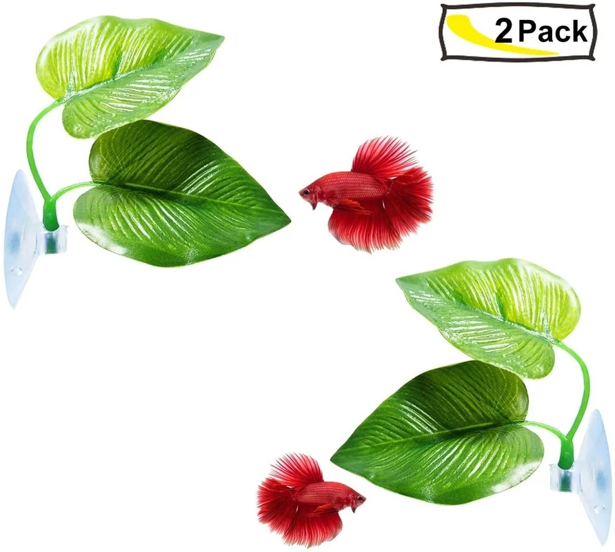 Betta Fish Leaf Hammock Simula - Planted Aquarium Betta ulasan dan harga