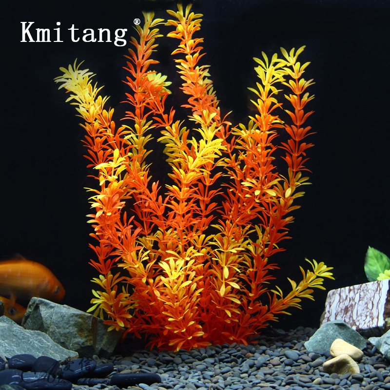 100cm Tropical Plants Large Ar - Aquarium Planted Fish Tank ulasan dan harga