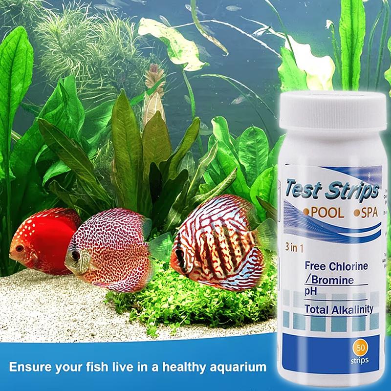Aquarium Water Test Strips 9 i - Aquarium Planted Fish Tank ulasan dan harga
