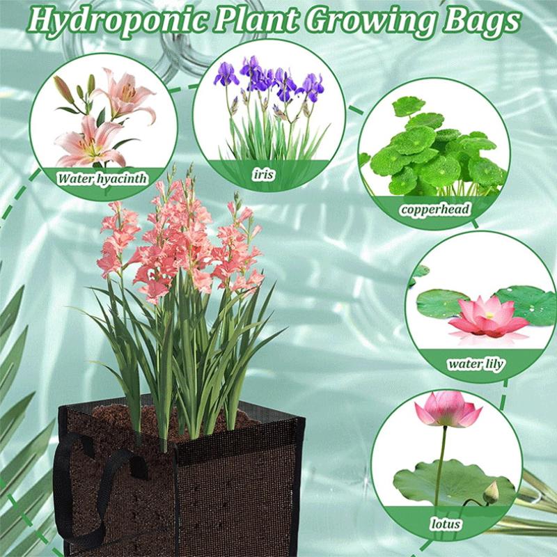 4 Pcs Black Mesh Pond Planting - Aquarium Planted Plants ulasan dan harga
