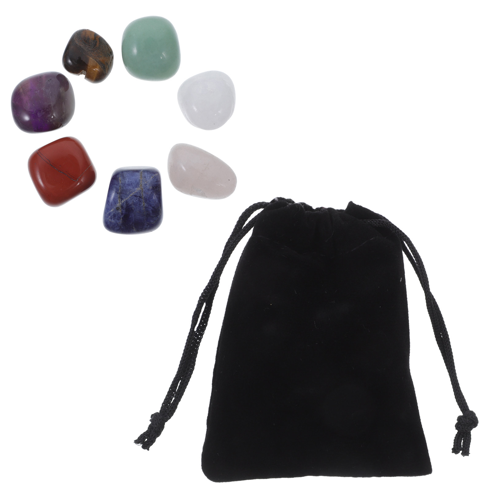 1Set Natural Red Agate Stones  - Aquarium Plant Gravel ulasan dan harga