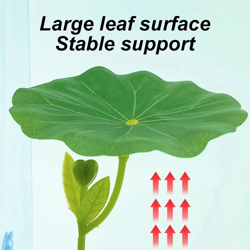 1Pc Green Leaf Hammock For Bet - Planted Aquarium Betta ulasan dan harga