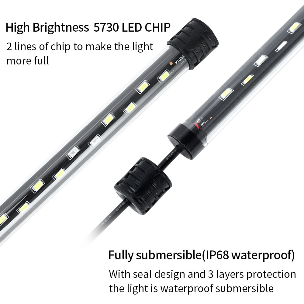 90-260V Aquarium Light LED Wat - Aquarium Plant Design ulasan dan harga