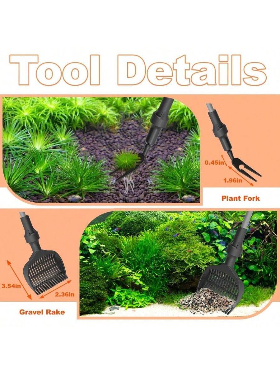 - In - 1 Aquarium Cleaning, Fi - Aquarium Plant Gravel ulasan dan harga