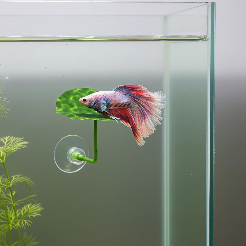 3/5/10 PCS Plastic Betta Rest  - Planted Aquarium Betta ulasan dan harga