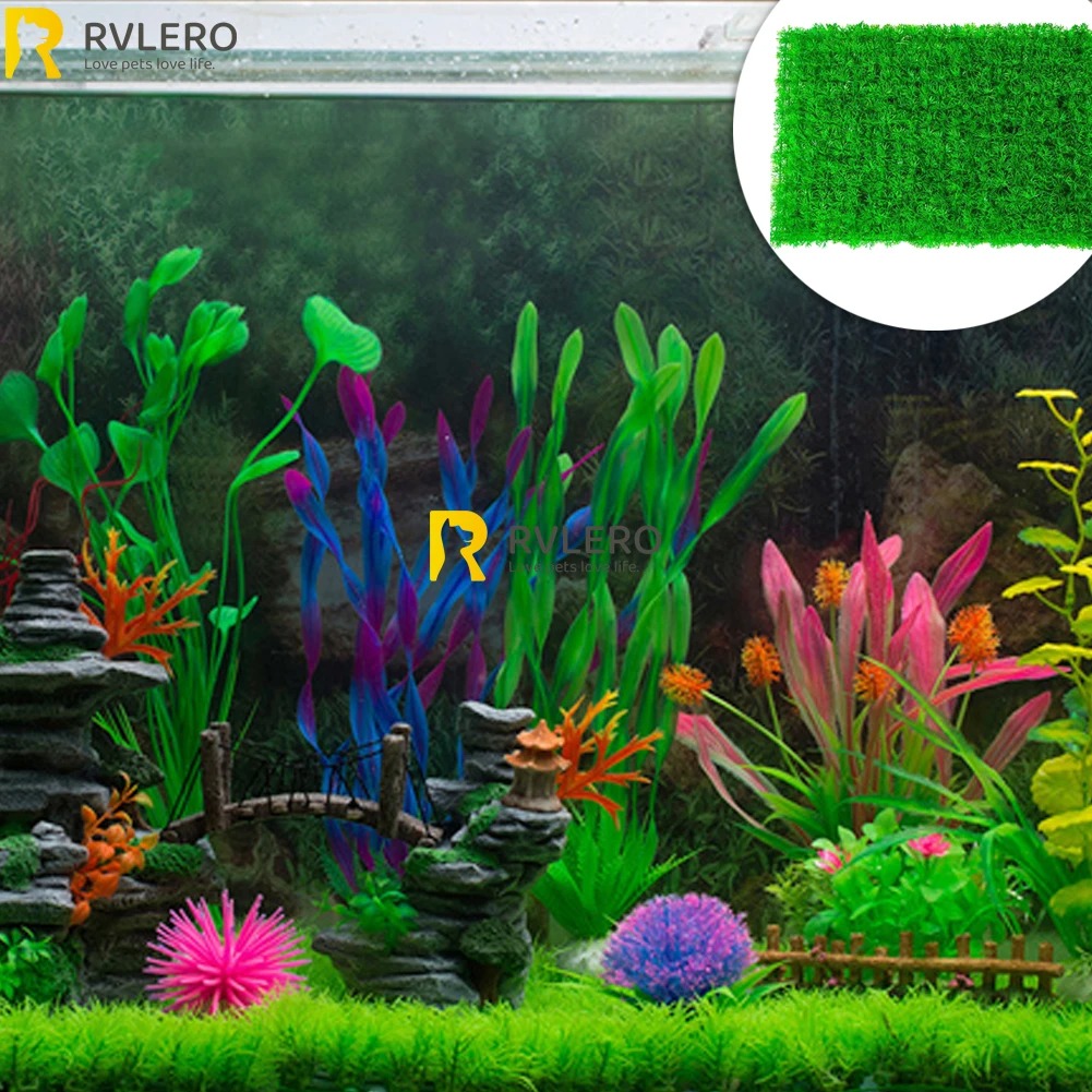 Artificial Grass Lawn Aquarium - Aquarium Plant Design ulasan dan harga