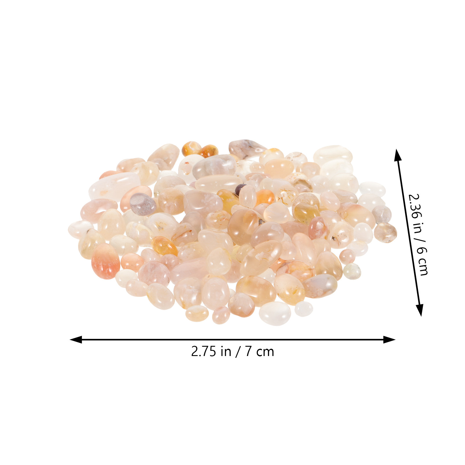 1Set Agate Aquarium Pebbles Na - Aquarium Plant Gravel ulasan dan harga