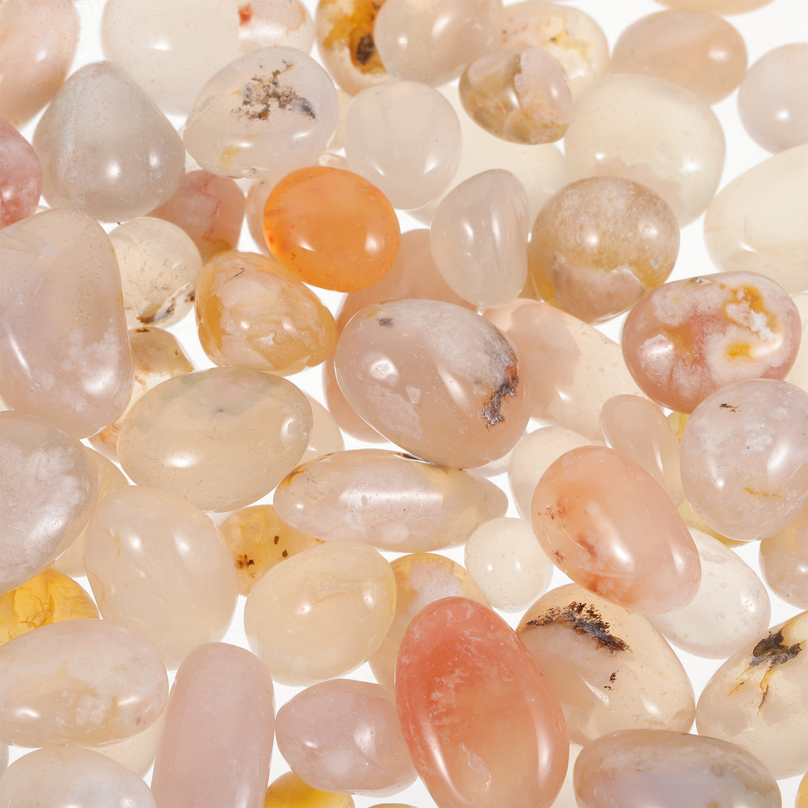 1Set Agate Aquarium Pebbles Na - Aquarium Plant Gravel ulasan dan harga