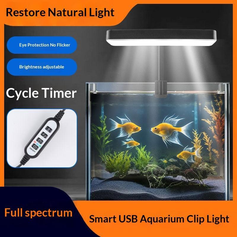 Full Spectrum LED Aquarium Lig - Aquarium Planted Plants ulasan dan harga