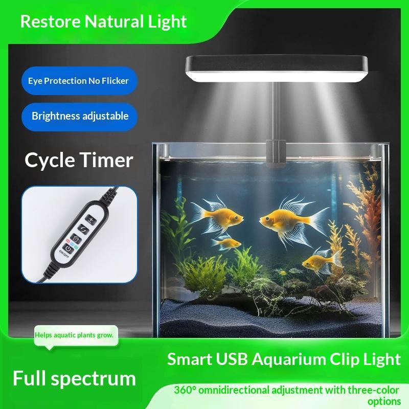 Full Spectrum LED Aquarium Lig - Aquarium Planted Plants ulasan dan harga