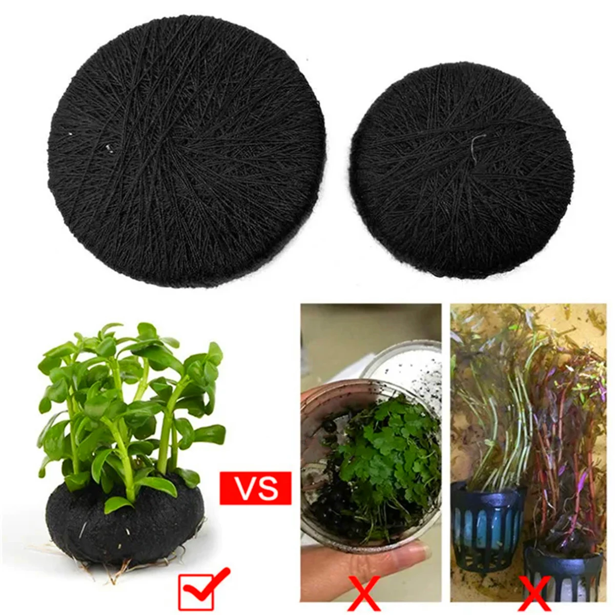 5Pcs Black Fish Tank Water Gra - Aquarium Plant Design ulasan dan harga