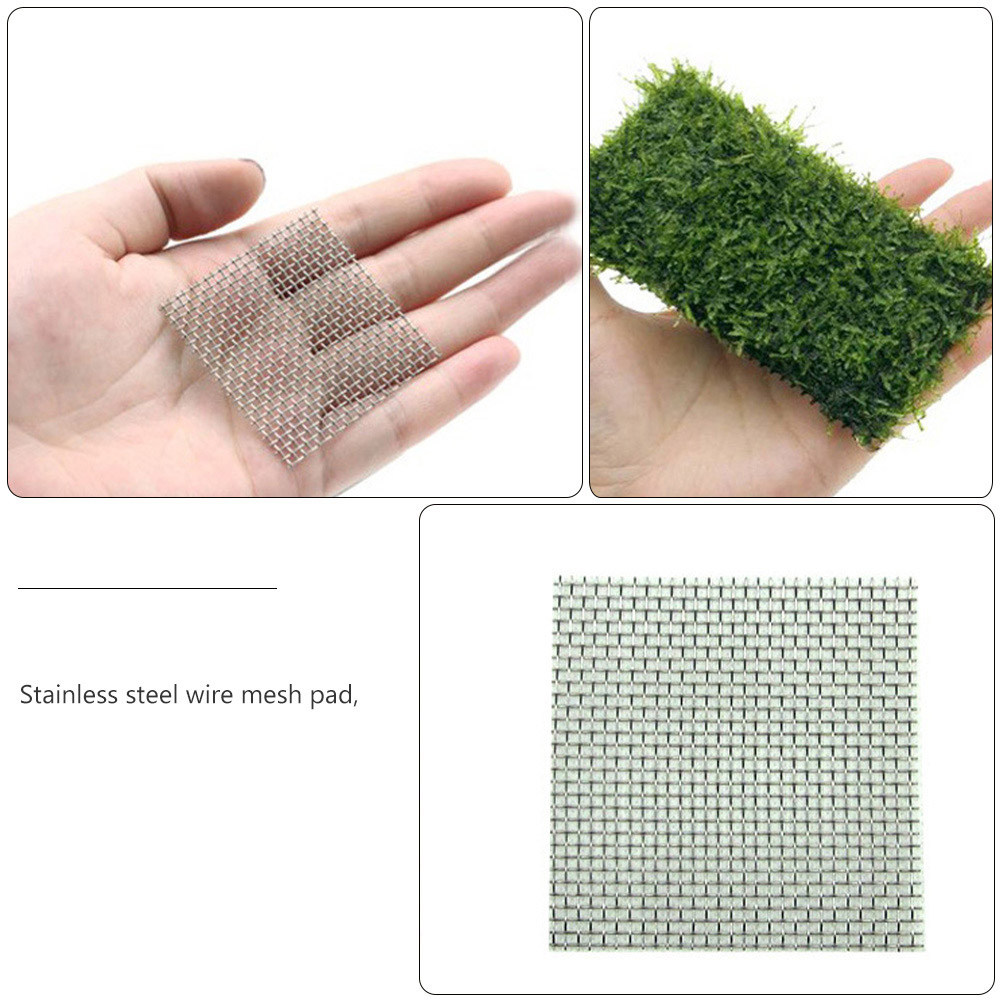 15Pcs Stainless Steel Mesh Pad - Aquarium Planted Fish Tank ulasan dan harga